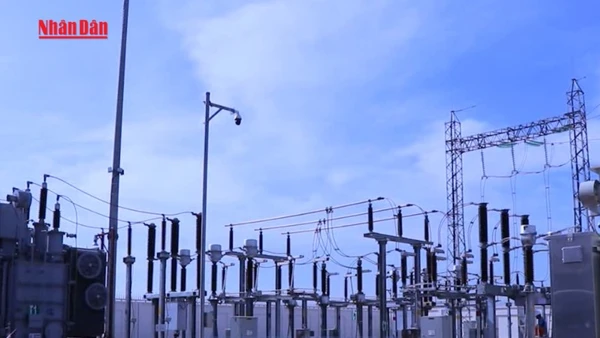 [Video] Đóng điện thành công máy 2 Trạm biến áp sân bay Long Thành 