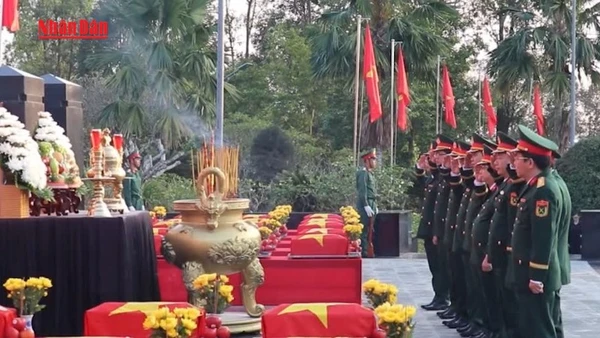 [Video] Đồng Nai truy điệu và an táng hài cốt 41 liệt sĩ