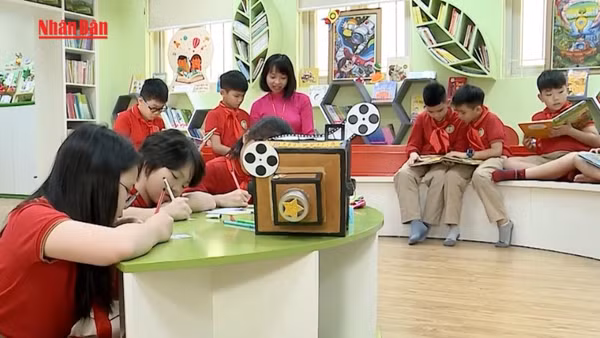 [Video] Hơn 1,4 triệu học sinh tiếp cận sách từ chương trình thư viện