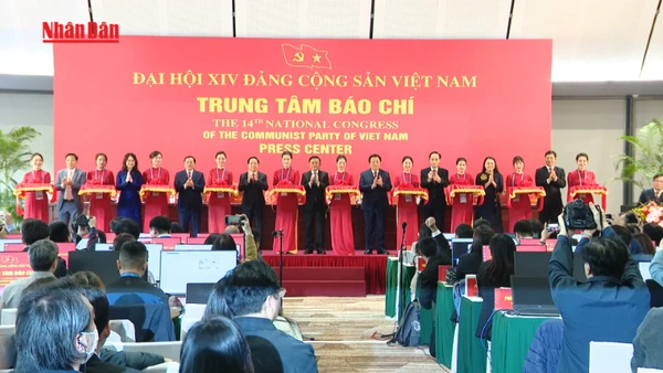 [Video] Khai trương Trung tâm Báo chí, họp báo quốc tế và các hoạt động mở đầu Đại hội XIV của Đảng