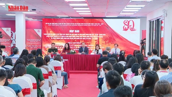 [Video] Họp báo giới thiệu Triển lãm thành tựu đất nước nhân kỷ niệm 80 năm Quốc khánh