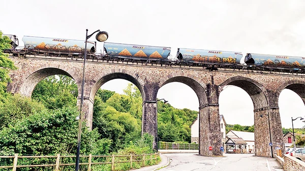 Một góc thành phố Vitré.