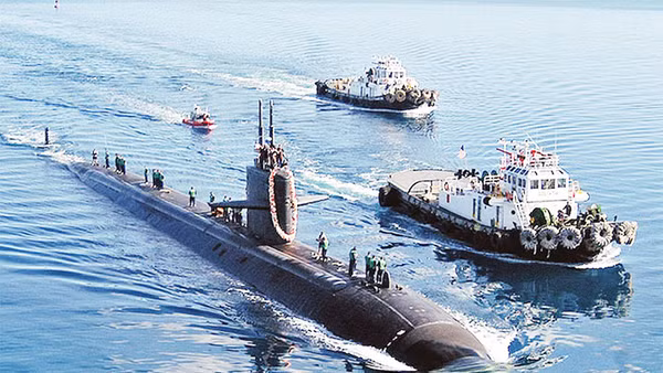 Australia sẽ trở thành nước phi hạt nhân duy nhất trên thế giới có tàu ngầm hạt nhân. Ảnh: GETTY/HẢI QUÂN AUSTRALIA
