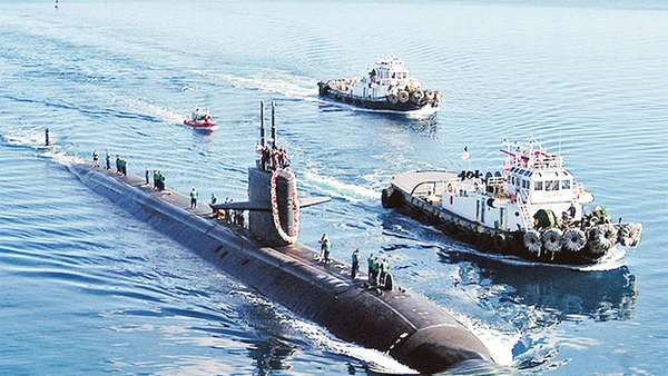 Australia sẽ trở thành nước phi hạt nhân duy nhất trên thế giới có tàu ngầm hạt nhân. Ảnh: GETTY/HẢI QUÂN AUSTRALIA