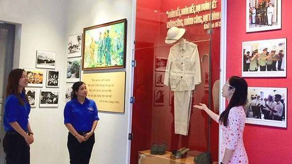 Di tích số 5 Châu Văn Liêm là điểm đến quen thuộc của đoàn viên, thanh niên.