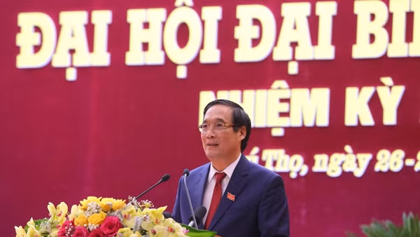 Bí thư Tỉnh ủy Phú Thọ Bùi Minh Châu.