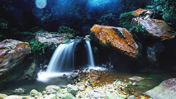 Suối Cửa Tử. Ảnh: TRẦN ĐOÀN HUY