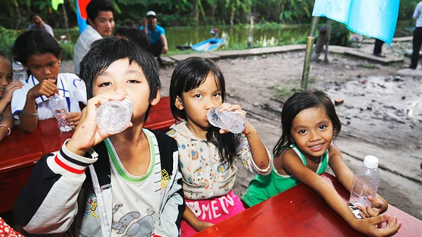 Động lực làm việc của anh Sơn là mang nước ngọt tới cho cộng đồng.