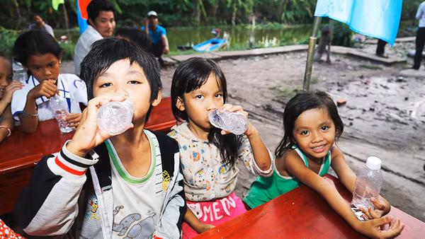 Động lực làm việc của anh Sơn là mang nước ngọt tới cho cộng đồng.