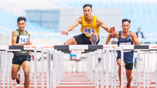 Giữa thời điểm dịch, Việt Nam vẫn tổ chức thành công Giải vô địch điền kinh quốc gia 2020. Ảnh: VY VŨ (Congannhandan)