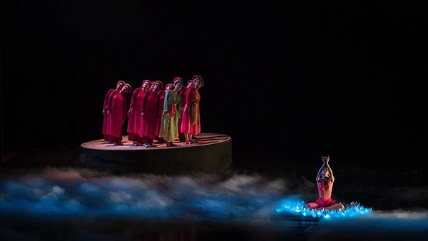 Cảnh trong vở ballet Kiều.