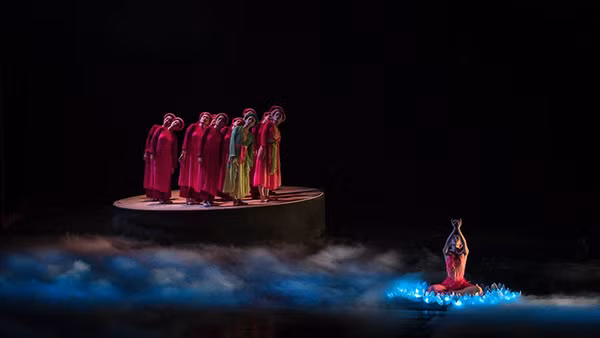 Cảnh trong vở ballet Kiều.