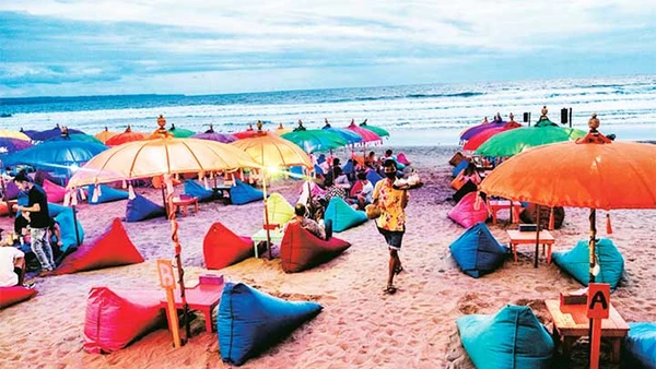 Bãi biển ở Bali.