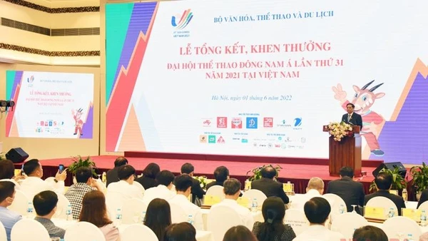 Quang cảnh buổi lễ.