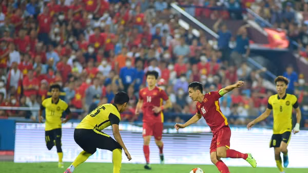 Đẳng cấp của U23 Việt Nam đã lên tiếng đúng lúc trước U23 Malaysia. (Ảnh: TRẦN HẢI)