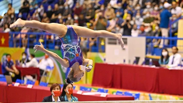 Những màn biểu diễn thể dục dụng cụ xuất sắc ở SEA Games 31