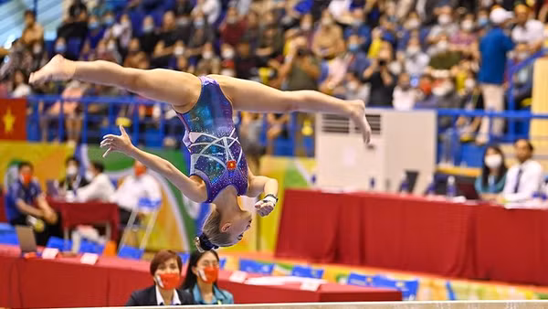 Những màn biểu diễn thể dục dụng cụ xuất sắc ở SEA Games 31
