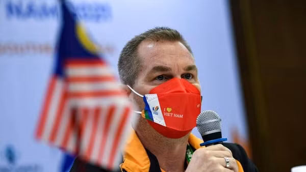 Huấn luyện viên Brad Maloney. (Ảnh: BERNAMA)