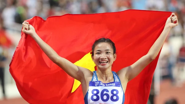 Ảnh đẹp SEA Games 31: Vận động viên Nguyễn Thị Oanh