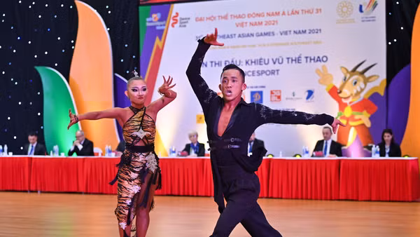Khiêu vũ thể thao DanceSport tại SEA Games 31 có tổng cộng 12 nội dung với sự tham gia tranh tài của 22 đôi đến từ 6 quốc gia.