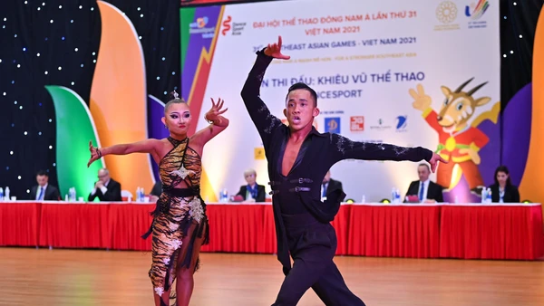 Khiêu vũ thể thao DanceSport tại SEA Games 31 có tổng cộng 12 nội dung với sự tham gia tranh tài của 22 đôi đến từ 6 quốc gia.