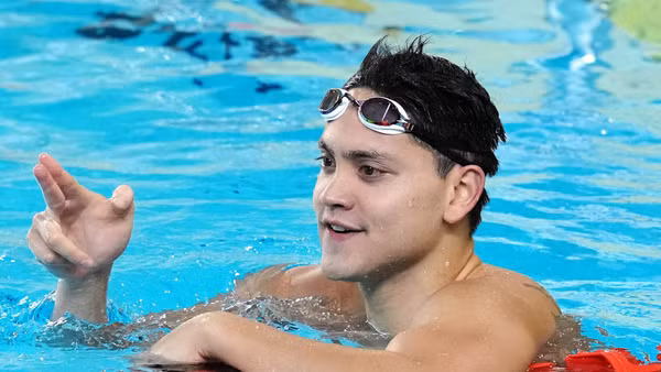 Joseph Schooling tranh tài tại SEA Games 31. (Ảnh: K.B)