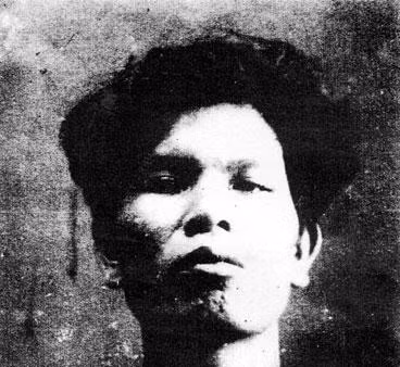 Ðồng chí Trần Xu. (Ảnh do mật thám Pháp chụp - lưu tại Cục Hồ sơ nghiệp vụ an ninh).