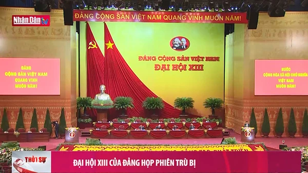 Đại hội XIII của Đảng họp phiên trù bị