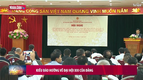 Kiều bào hướng về Đại hội XIII của Đảng