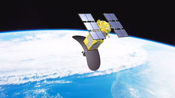  Vệ tinh NanoDragon made in VietNam được phóng thành công lên quỹ đạo ngày 9/11. Ảnh: Trung tâm cung cấp