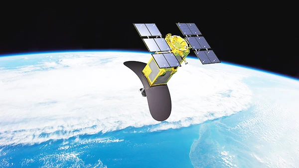  Vệ tinh NanoDragon made in VietNam được phóng thành công lên quỹ đạo ngày 9/11. Ảnh: Trung tâm cung cấp