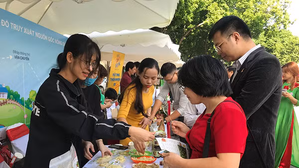 Giới thiệu các nông sản Hà Nội.