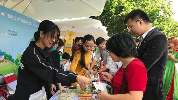 Giới thiệu các nông sản Hà Nội.