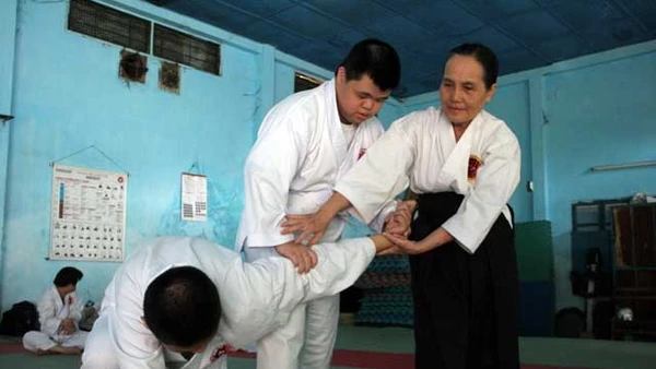 Bà Thanh Loan tâm niệm sẽ luôn là chỗ dựa cho trẻ em khuyết tật. 