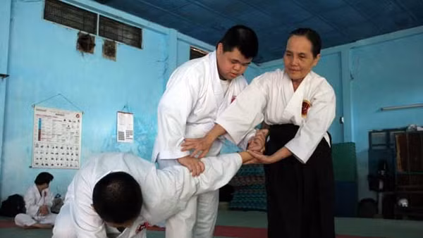 Bà Thanh Loan tâm niệm sẽ luôn là chỗ dựa cho trẻ em khuyết tật. 