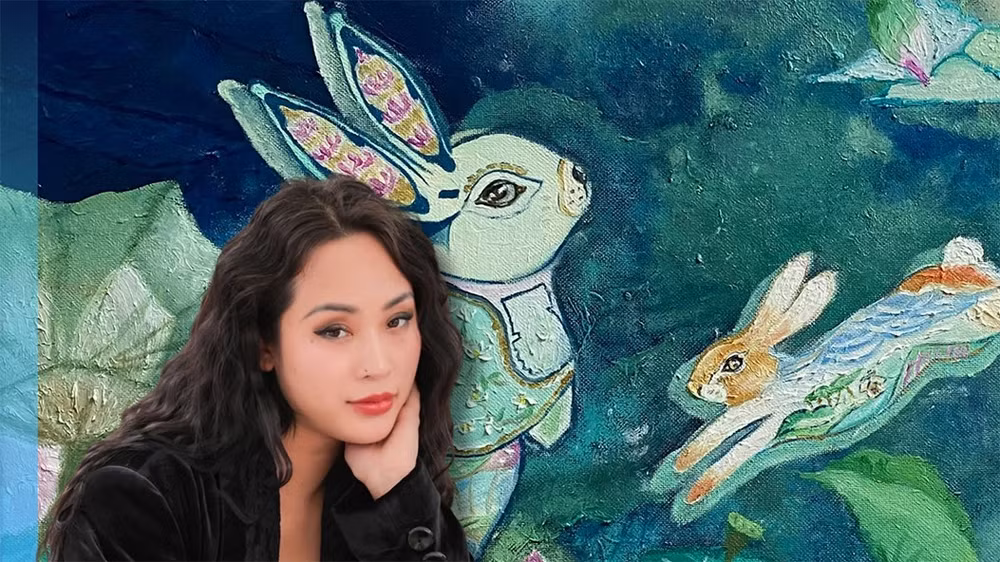 Diễn viên, họa sĩ Diễm Hằng. (Ảnh: NVCC)