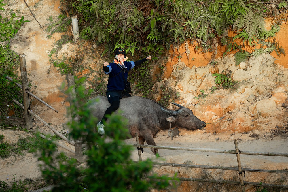Bùi Công Nam cưỡi trâu. haha4.jpg