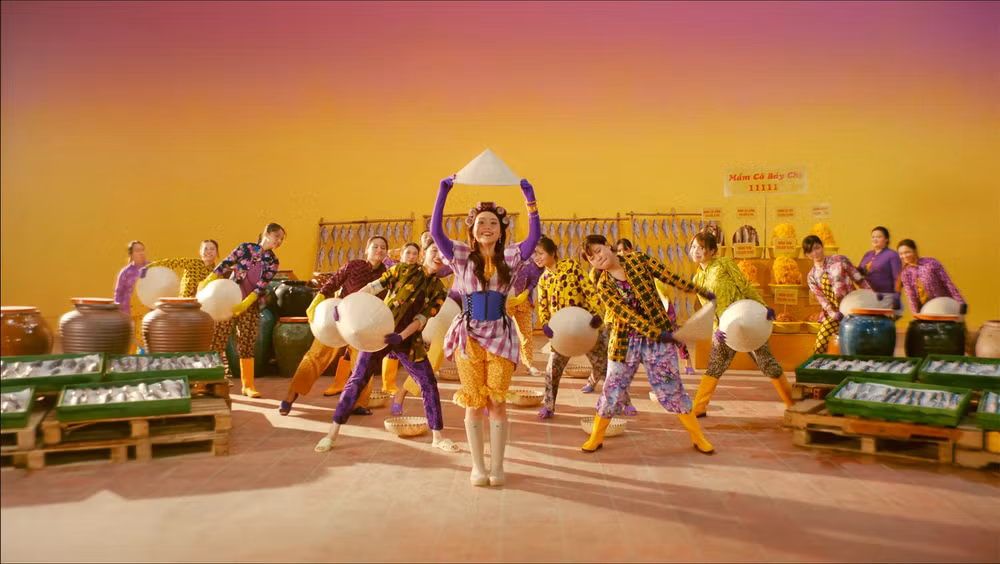 Cảnh trong MV “Made in Vietnam”.