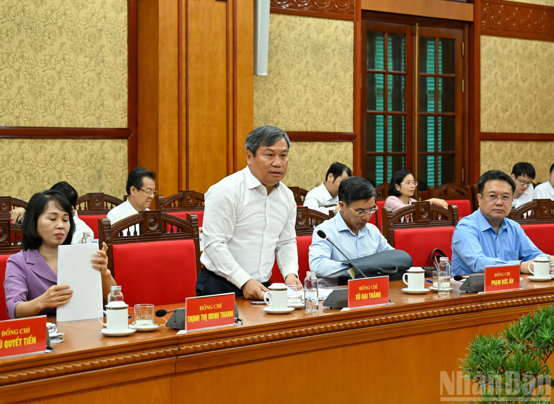 Bí thư Tỉnh ủy Quảng Ninh Vũ Đại Thắng phát biểu. ndo_br_7a-5471.jpg