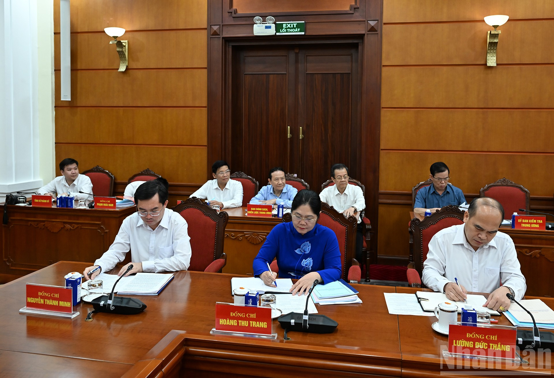Các đại biểu dự cuộc làm việc. ndo_br_9a-0875.jpg