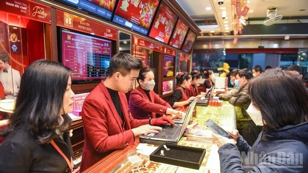 Giá vàng ngày 20/1: Trong nước, thế giới tiếp tục tăng cao kỷ lục