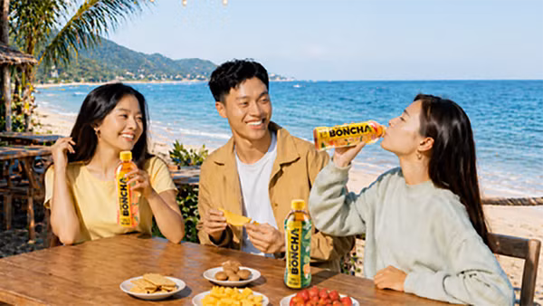 Thức uống thanh mát đồng hành cùng những chuyến đi.