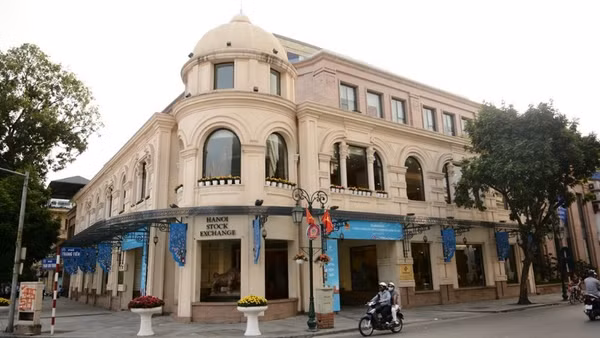 Trụ sở Sở Giao dịch chứng khoán Hà Nội (HNX). (Ảnh: HNX)