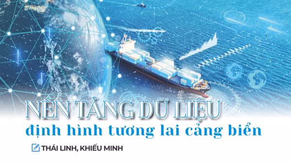 Nền tảng dữ liệu định hình tương lai cảng biển