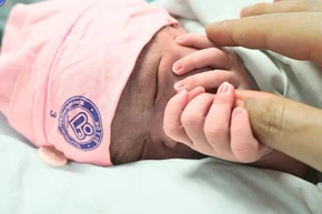 Công dân nhí đầu tiên năm 2026. 