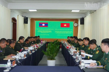 Hội đàm giữa lực lượng bảo vệ biên giới tỉnh Sơn La, Điện Biên (Việt Nam) và tỉnh Phongsaly, Luang Prabang (nước Cộng hòa Dân chủ Nhân dân Lào).