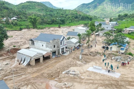 Mưa lũ đã gây thiệt hại về người và nhiều tài sản, các công trình tại Sơn La.
