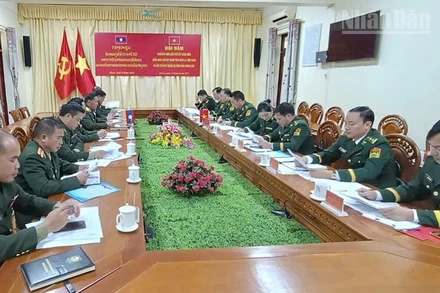 Quang cảnh buổi hội đàm.