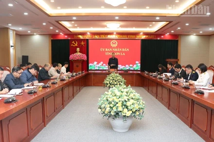 Ngày 2/11, Báo Nhân Dân có bài phản ánh, ngày sau đó vào ngày 3/11, Ủy ban nhân dân tỉnh Sơn La đã họp chỉ đạo làm rõ các thông tin phản ánh trên Báo Nhân Dân. (Ảnh: DIỆP HƯƠNG)