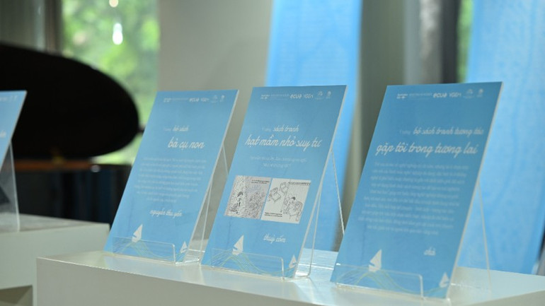 Từ ý tưởng, các tác phẩm đã có thêm cơ hội đến với đông đảo công chúng. 15-1-3341.jpg